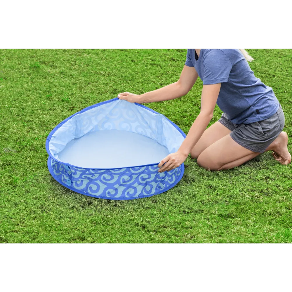 Bestway Pop-Up n' Splash Shaded Baby Pool 78 cm x 68 cm x 60 cm