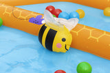 Bestway Lil Beehive Pool & Ball Pit 127x119 cm 2-in-1 Toddler Water & Ball Play