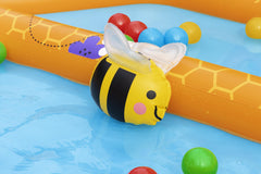 Bestway Lil Beehive Pool & Ball Pit 127x119 cm  2-in-1 Toddler Water & Ball Play