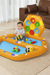 Bestway Lil Beehive Pool & Ball Pit 127x119 cm 2-in-1 Toddler Water & Ball Play