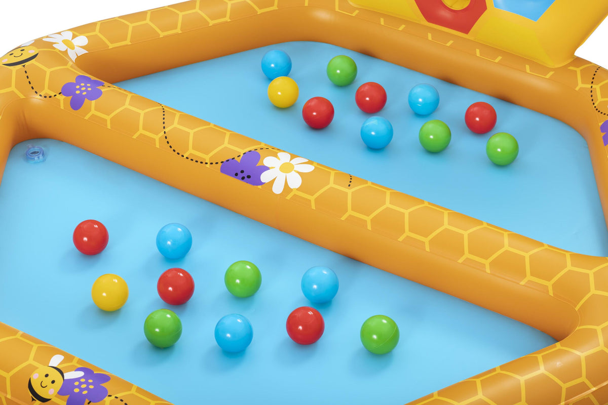 Bestway Lil Beehive Pool & Ball Pit 127x119 cm 2-in-1 Toddler Water & Ball Play