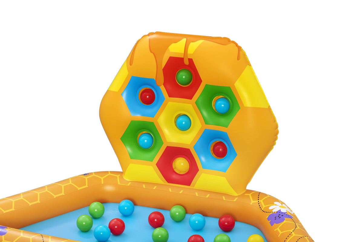 Bestway Lil Beehive Pool & Ball Pit 127x119 cm 2-in-1 Toddler Water & Ball Play