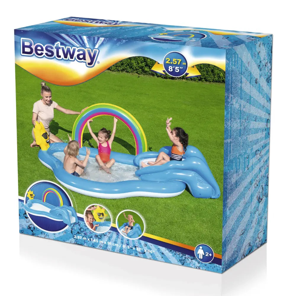 Bestway Playcenter Rainbow & Pool 257x145x91cm