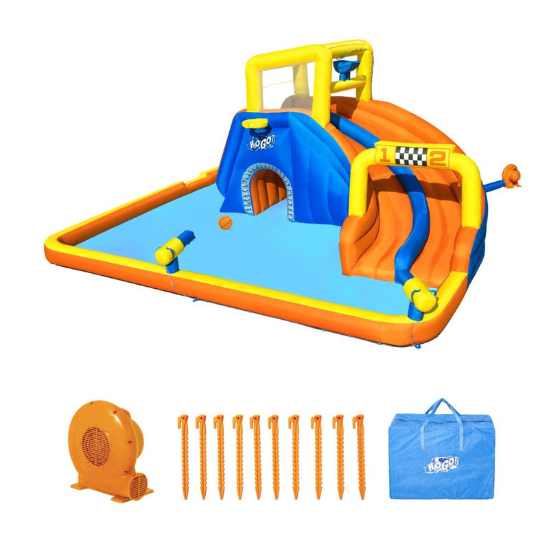 Bestway Waterpark Speed Mega Inflatable Slides for kids 551x502x265cm