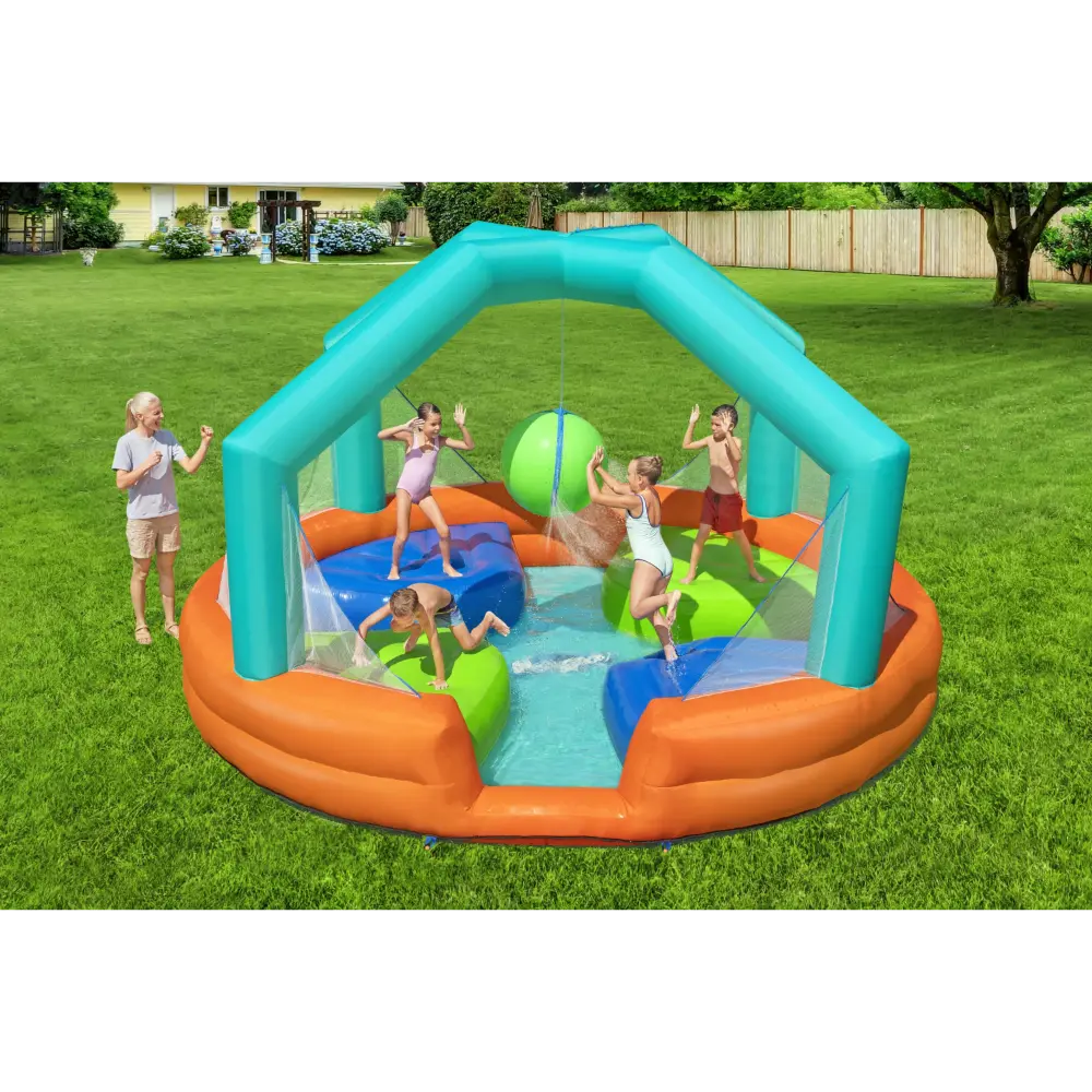 Bestway H2OGO Dodge & Drench Water Park 450x450x268cm