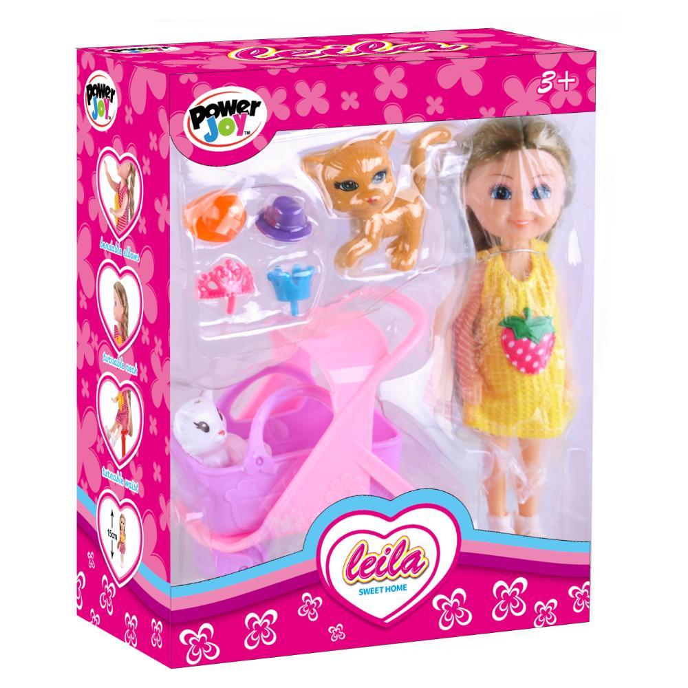Power Joy Leila Sweet Home 15cm Doll Assortment - Sold Per Piece
