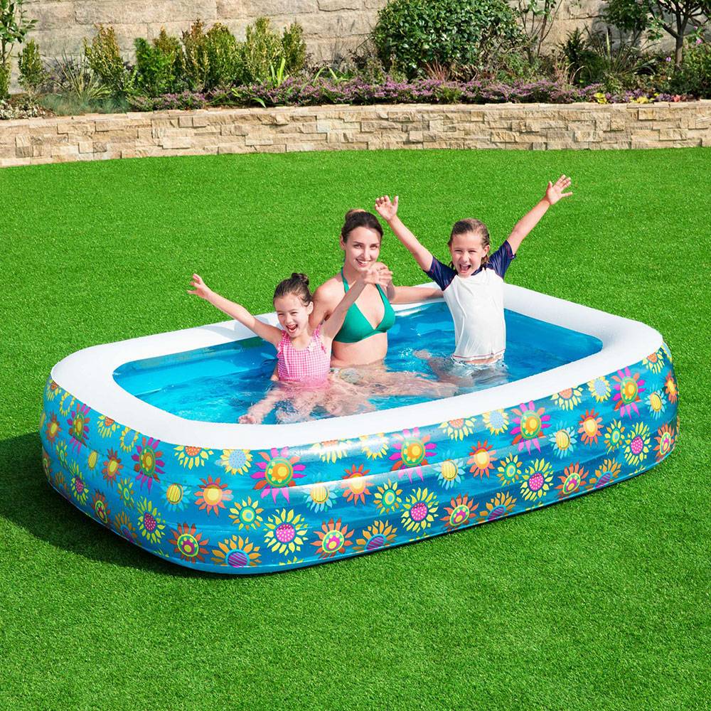 Bestway Pool Happy Flora Kids 229x152x56cm