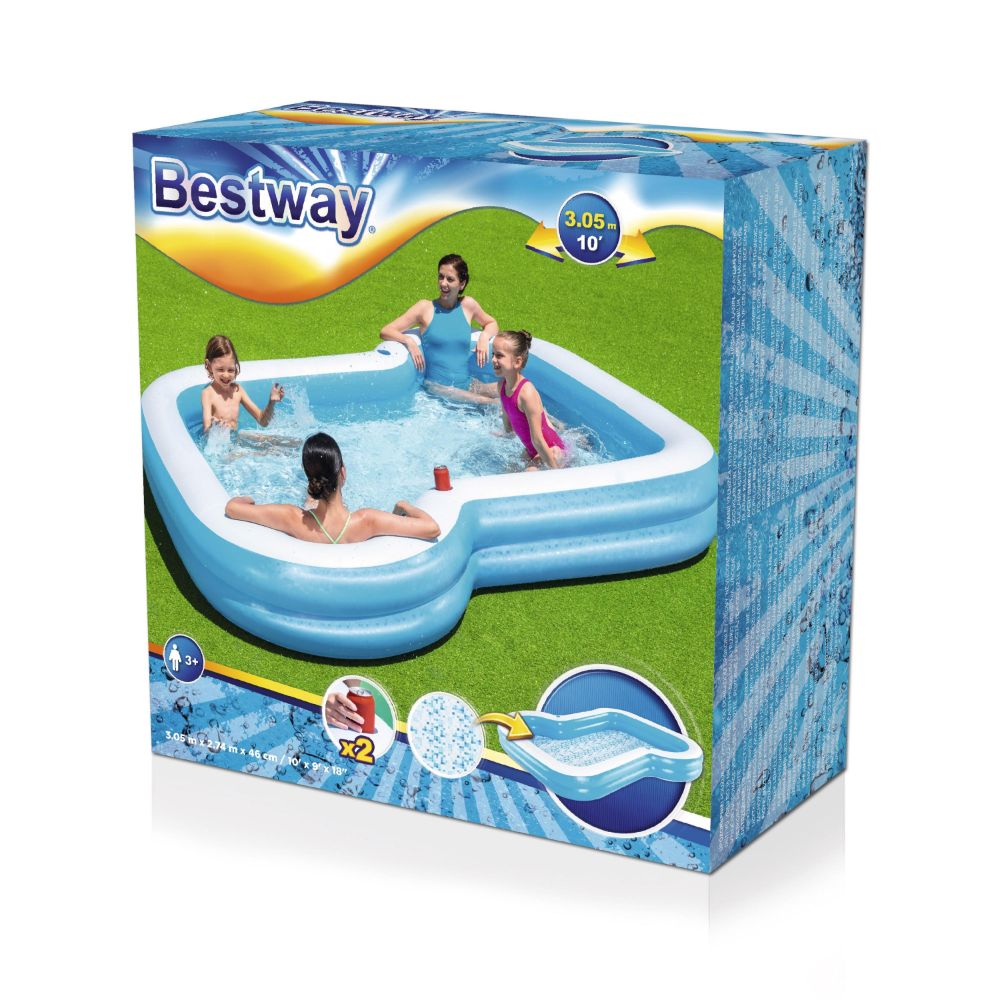 Bestway Family Pool Sunsational 305X274X46