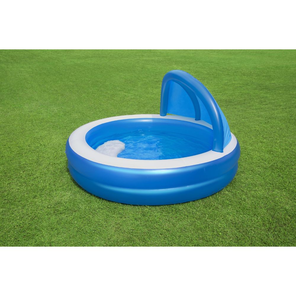 Bestway Summer Days Inflatable Family Pool with UV Careful Sunshade