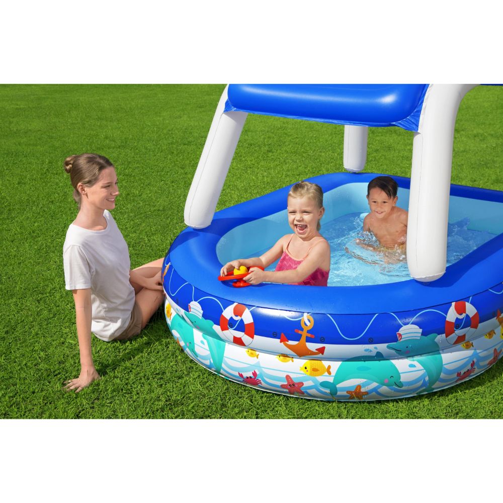 Bestway Family Pool Sea Captain 213X155X132