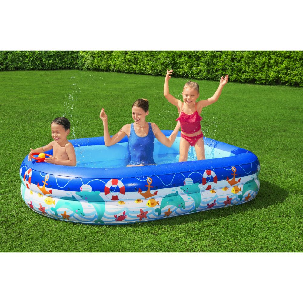 Bestway Family Pool Sea Captain 213X155X132