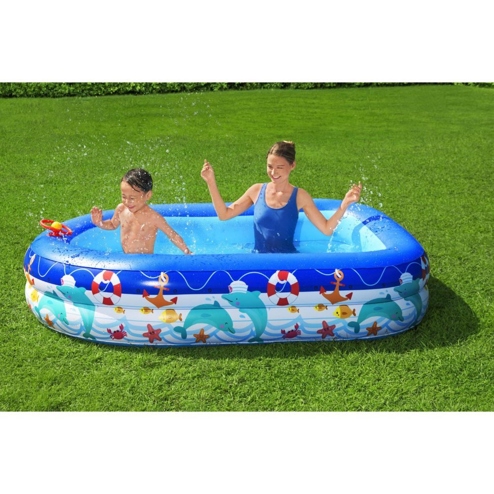 Bestway Family Pool Sea Captain 213X155X132