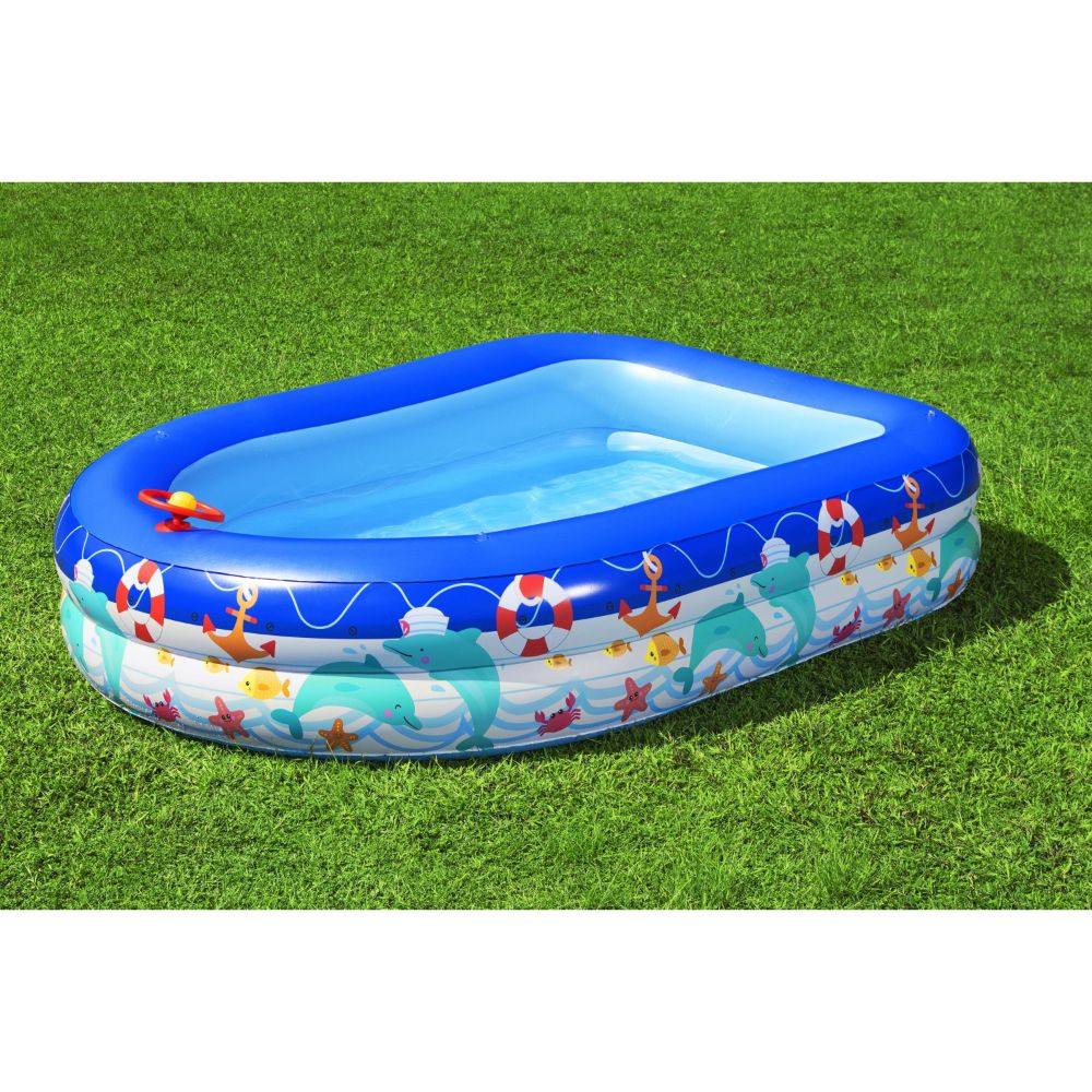 Bestway Family Pool Sea Captain 213X155X132