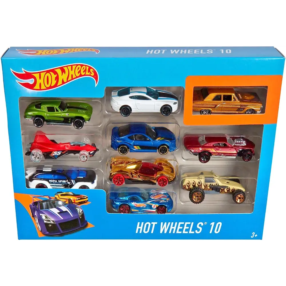 Hotwheels Basic Car 10 Pack Asst