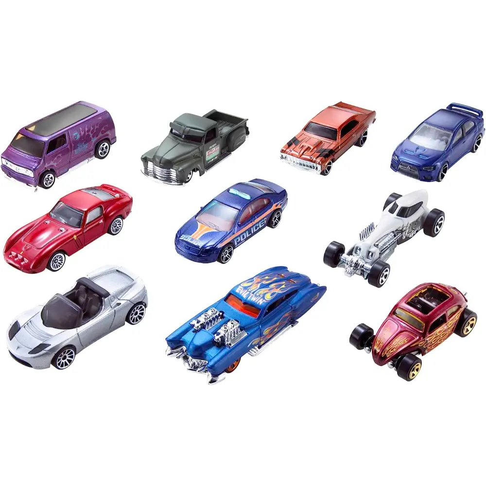 Hotwheels Basic Car 10 Pack Asst