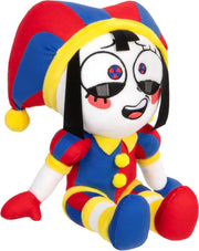 Amazing Digital Circus Pomni Large Plush Toy Soft Huggable Character Doll for Kids & Collectors