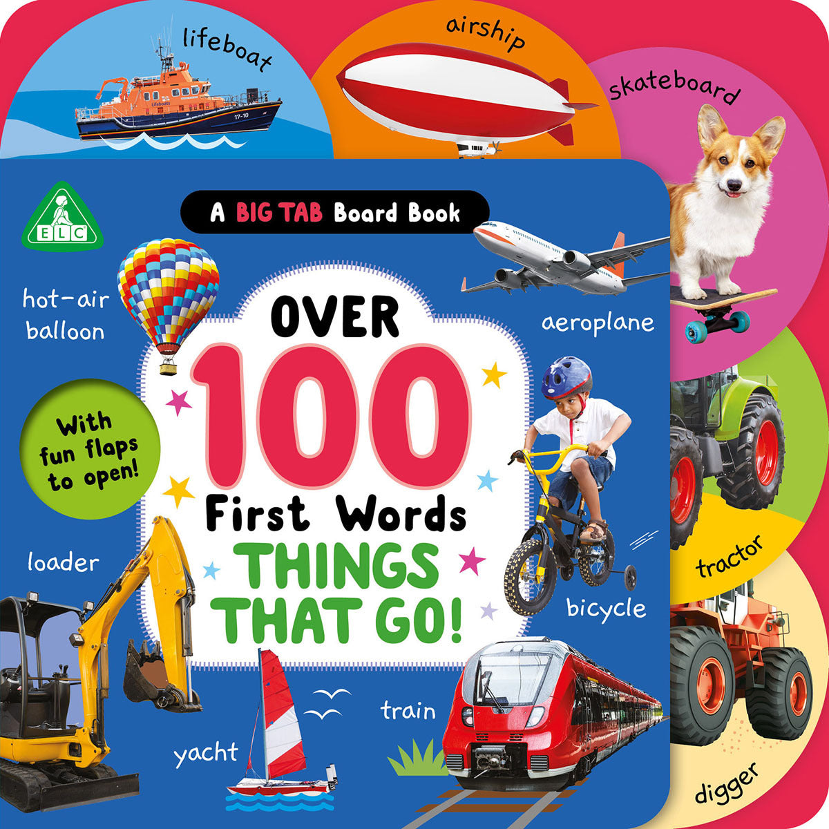 Early Learning Centre 100 Words Things That Go Board Book for Kids