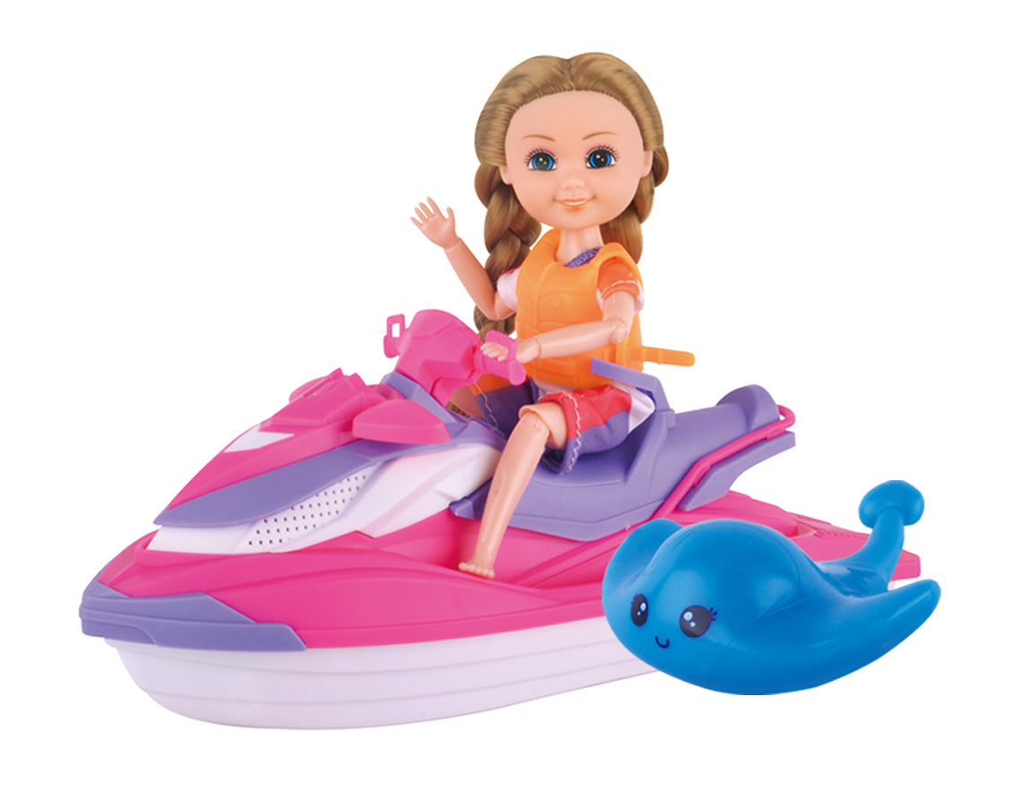 Power Joy Leila  Sparkle Explorer With Doll 15cm Assortment