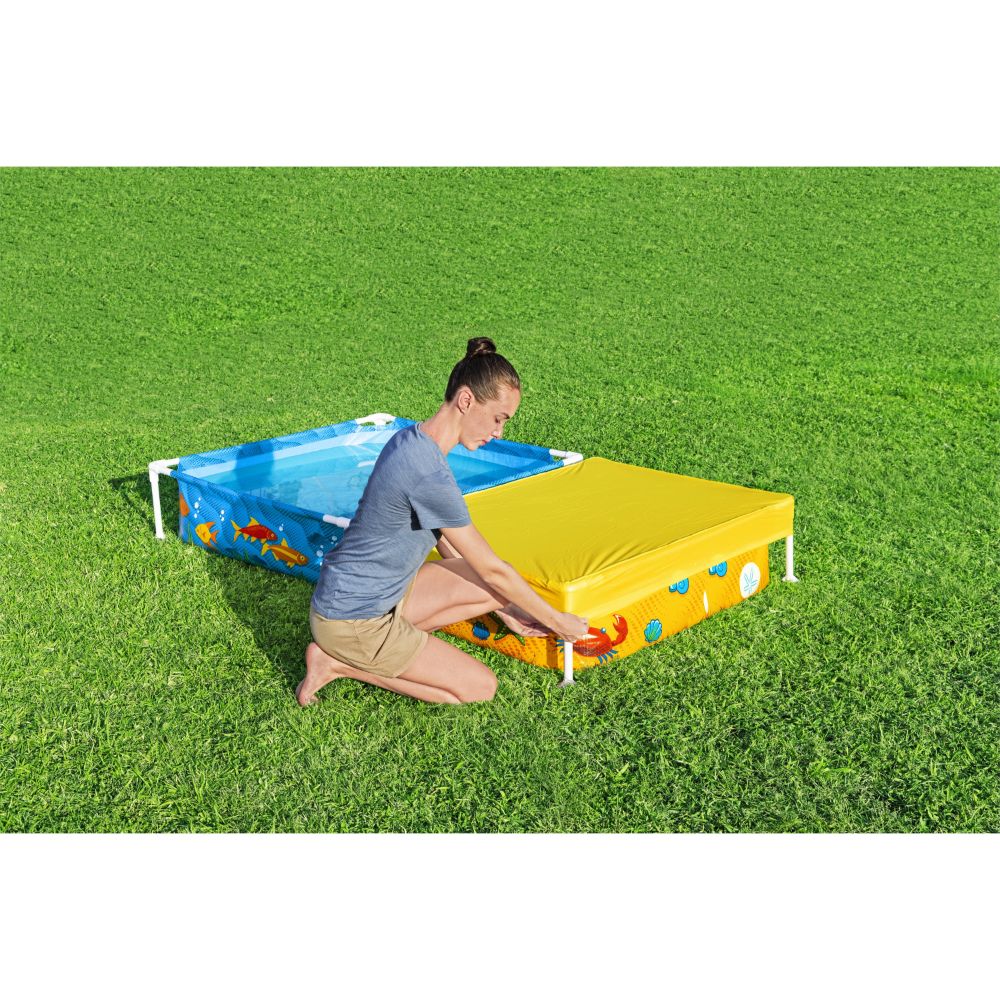 Bestway My First Frame Above Ground Pool and Sand Pit Combo