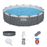 Bestway Steel Pro MAX LED Above Ground Pool Set - 457x107cm