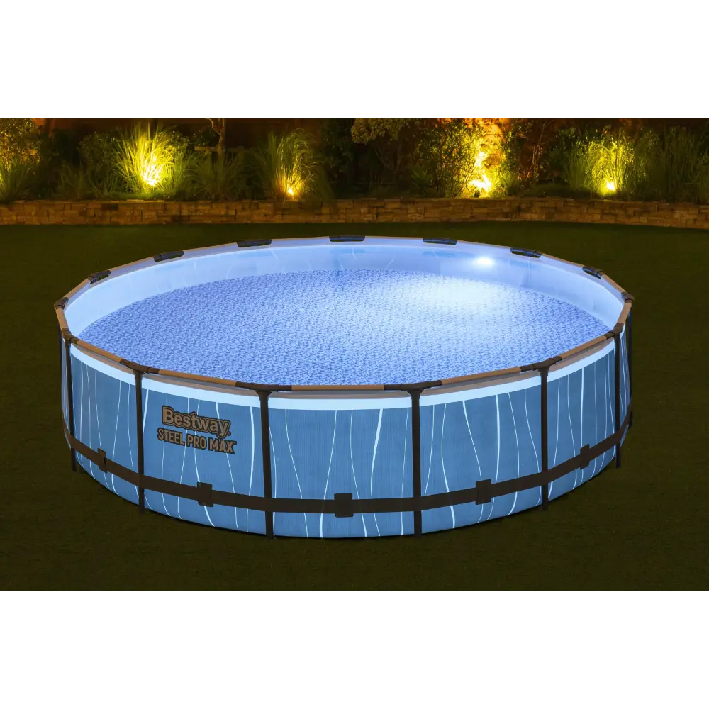 Bestway Poolset Steelpro Max Led 457X107cm