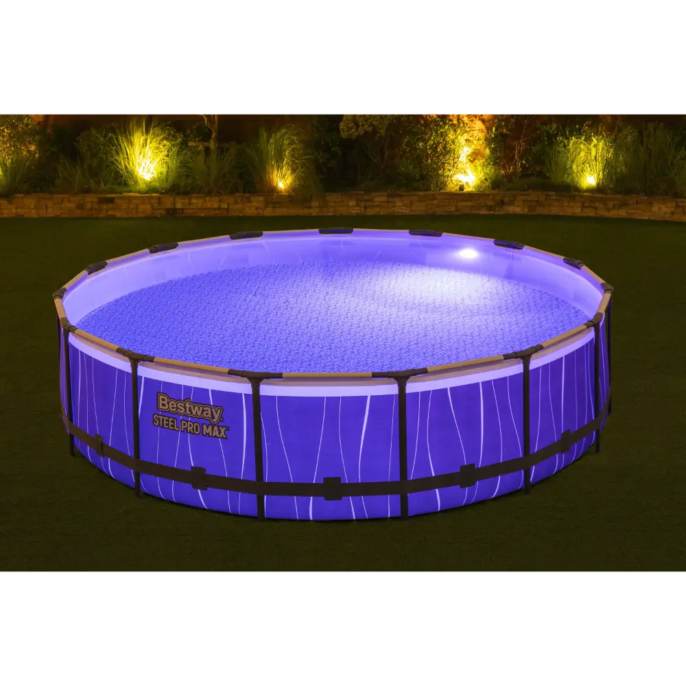 Bestway Poolset Steelpro Max Led 457X107cm