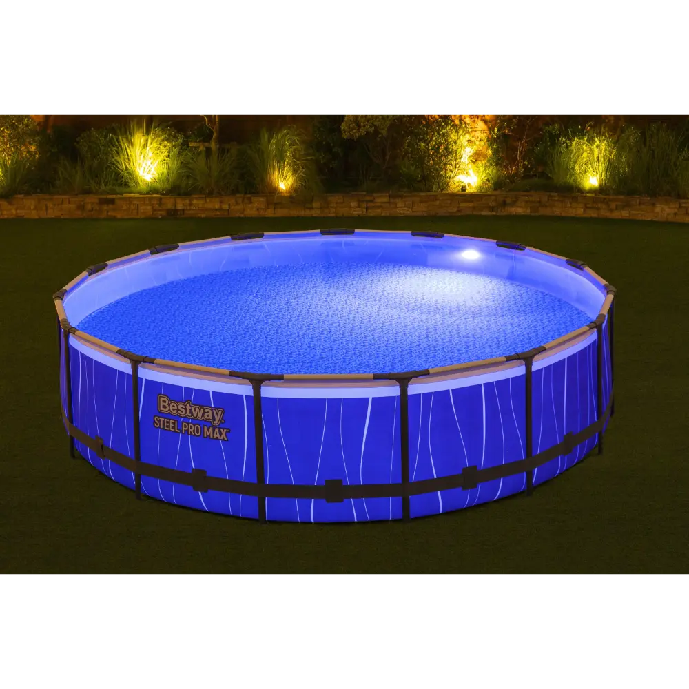 Bestway Poolset Steelpro Max Led 457X107cm