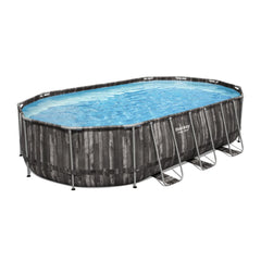 Bestway Poolset Powersteel Oval 610X366X122