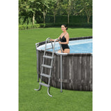 Bestway Power Steel Oval Above Ground Pool Set - 732x366x122cm