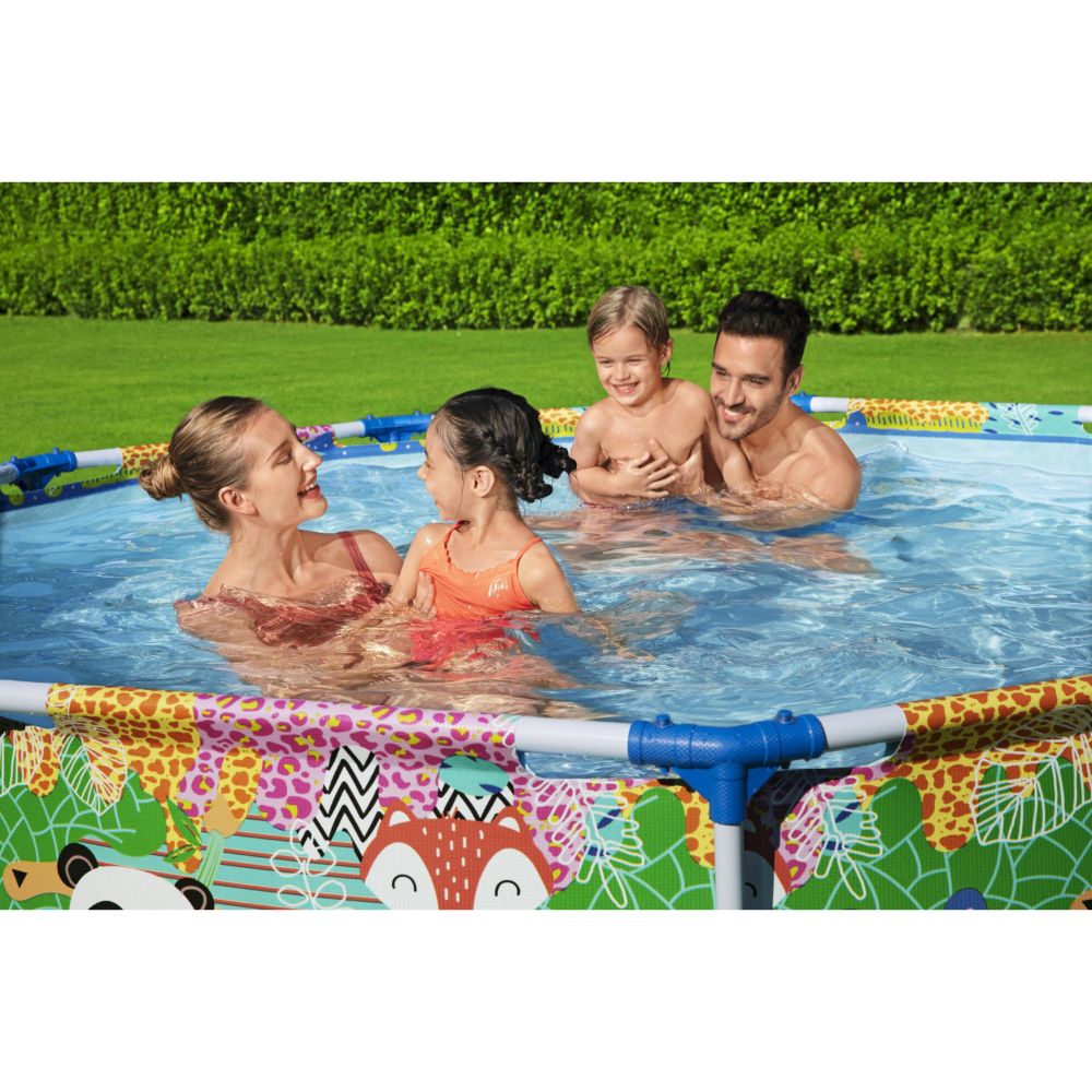 Bestway Steel Pro Above Ground Pool Round 2.74 m x 66 cm
