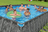 Bestway Power Steel Rectangular Above Ground Pool Set - 732x366x132cm