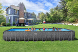 Bestway Power Steel APX 365 Rectangular Above Ground Pool Set - 956x488x132cm