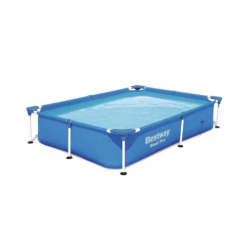 Bestway Steel Pro Rectangular Above Ground Pool - 221x150x43cm