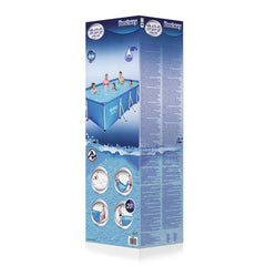 Bestway Steel Pro Pool 4.00m x 2.11m x 81cm (13'1" x 6'11" x 32")