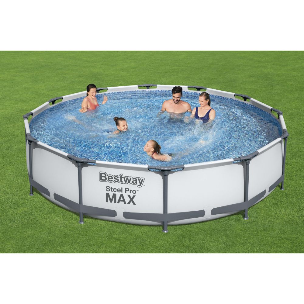 Bestway Steel Pro MAX Round Above Ground Pool Set - 366x76cm