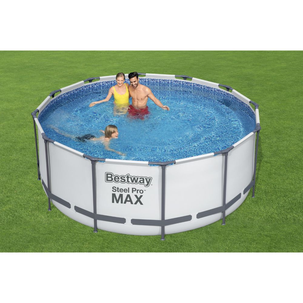 Bestway Steel Pro MAX Round Above Ground Pool Set - 366x122cm