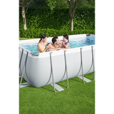 Bestway Power Steel Swim Vista Frame Above Ground Pool Set - 404x201x100cm