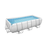 Bestway Power Steel Swim Vista Frame Above Ground Pool Set - 404x201x100cm