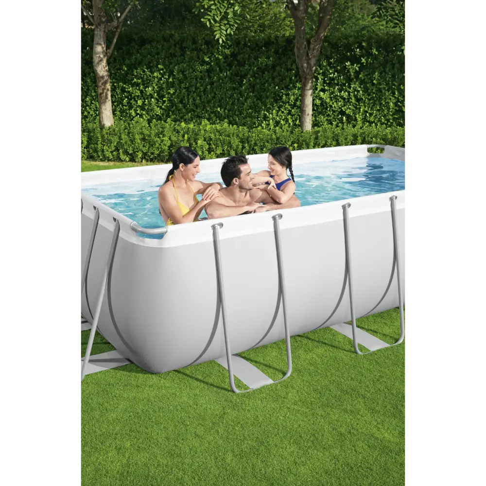 Bestway Power Steel Swim Vista Frame Above Ground Pool Set - 404x201x100cm