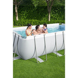 Bestway Power Steel Swim Vista Frame Above Ground Pool Set - 412x201x122cm