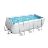 Bestway Power Steel Swim Vista Frame Above Ground Pool Set - 412x201x122cm