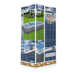 Bestway Power Steel Rectangular Pool Set 7.32m x 3.66m x 1.32m (24' x 12' x 52")
