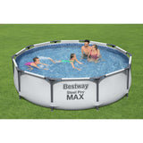 Bestway Steel Pro MAX Round Above Ground Pool Set - 305x76cm