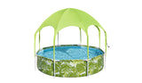 Bestway Steel Pro UV Careful Splash-in-Shade Round Above Ground Play Pool Assorted Design - 244x51cm