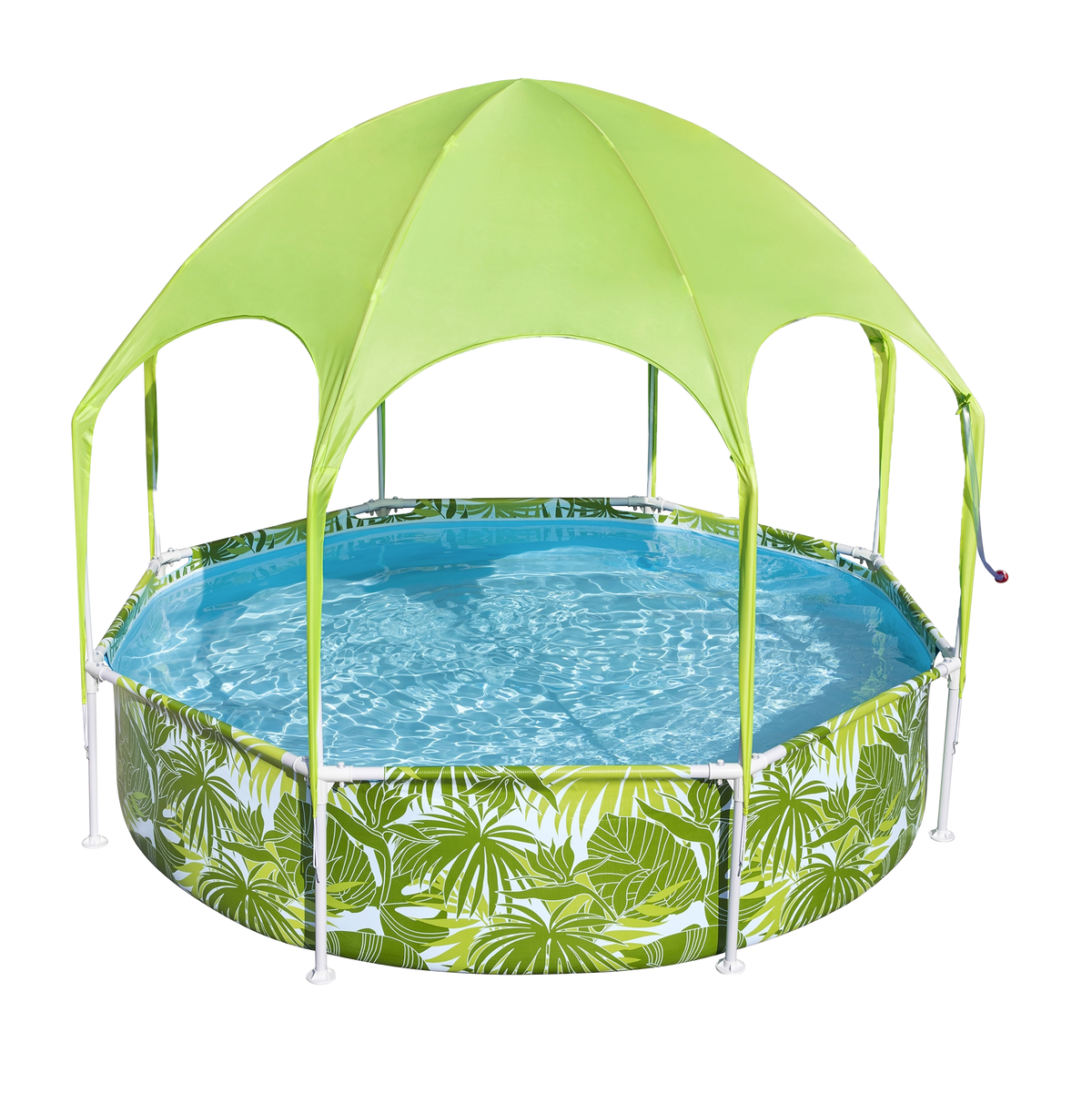 Bestway Steel Pro UV Careful Splash-in-Shade Round Above Ground Play Pool Assorted Design - 244x51cm