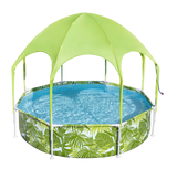 Bestway Steel Pro UV Careful Splash-in-Shade Round Above Ground Play Pool Assorted Design - 244x51cm