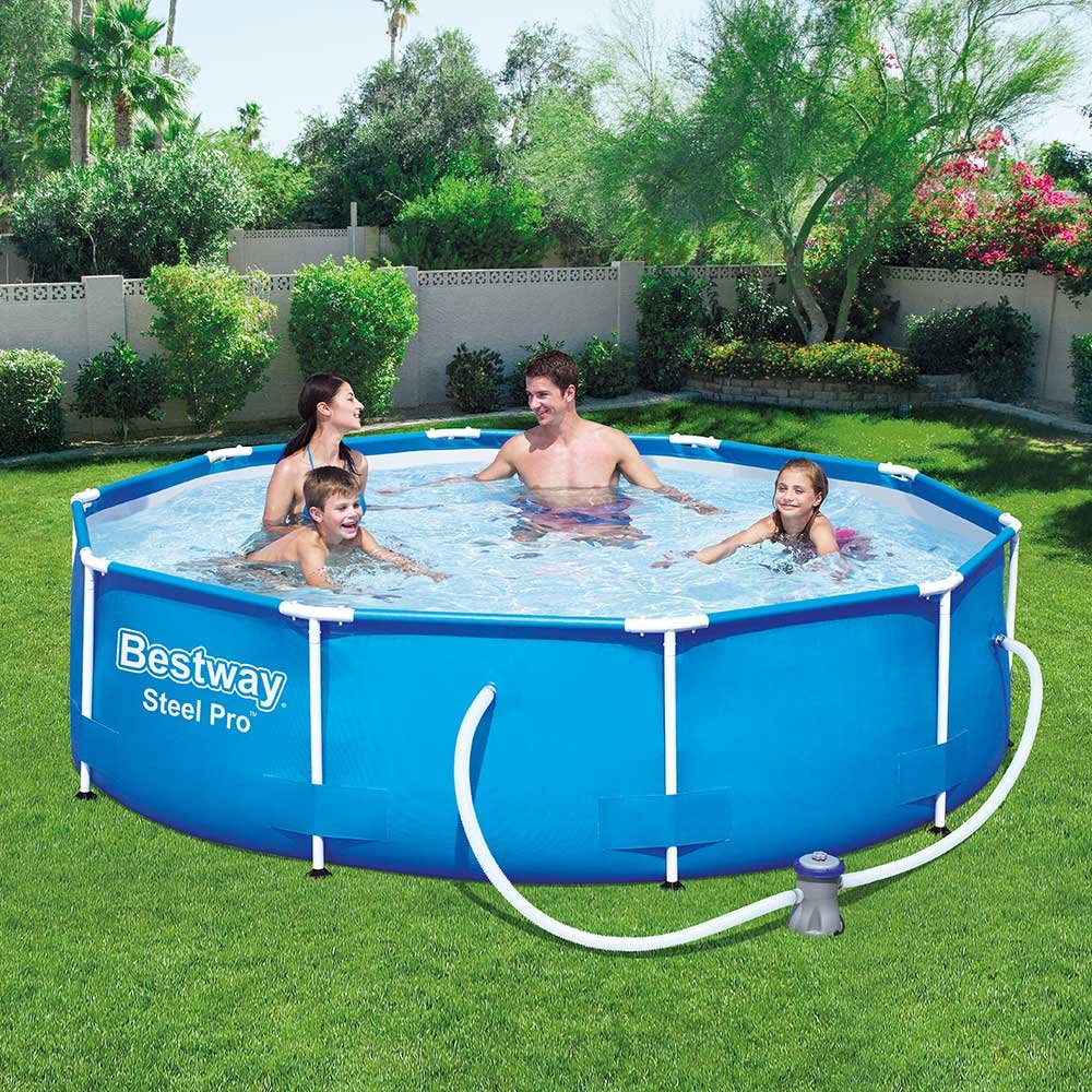 Bestway Steel Pro Round Above Ground Pool Set 305x76cm