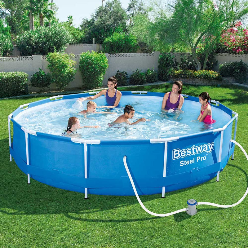 Bestway Steel Pro Round Above Ground Pool Set - 366x76cm