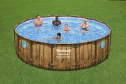 Bestway Power Steel Swim Vista Series Round Above Ground Pool Set - 488x122cm