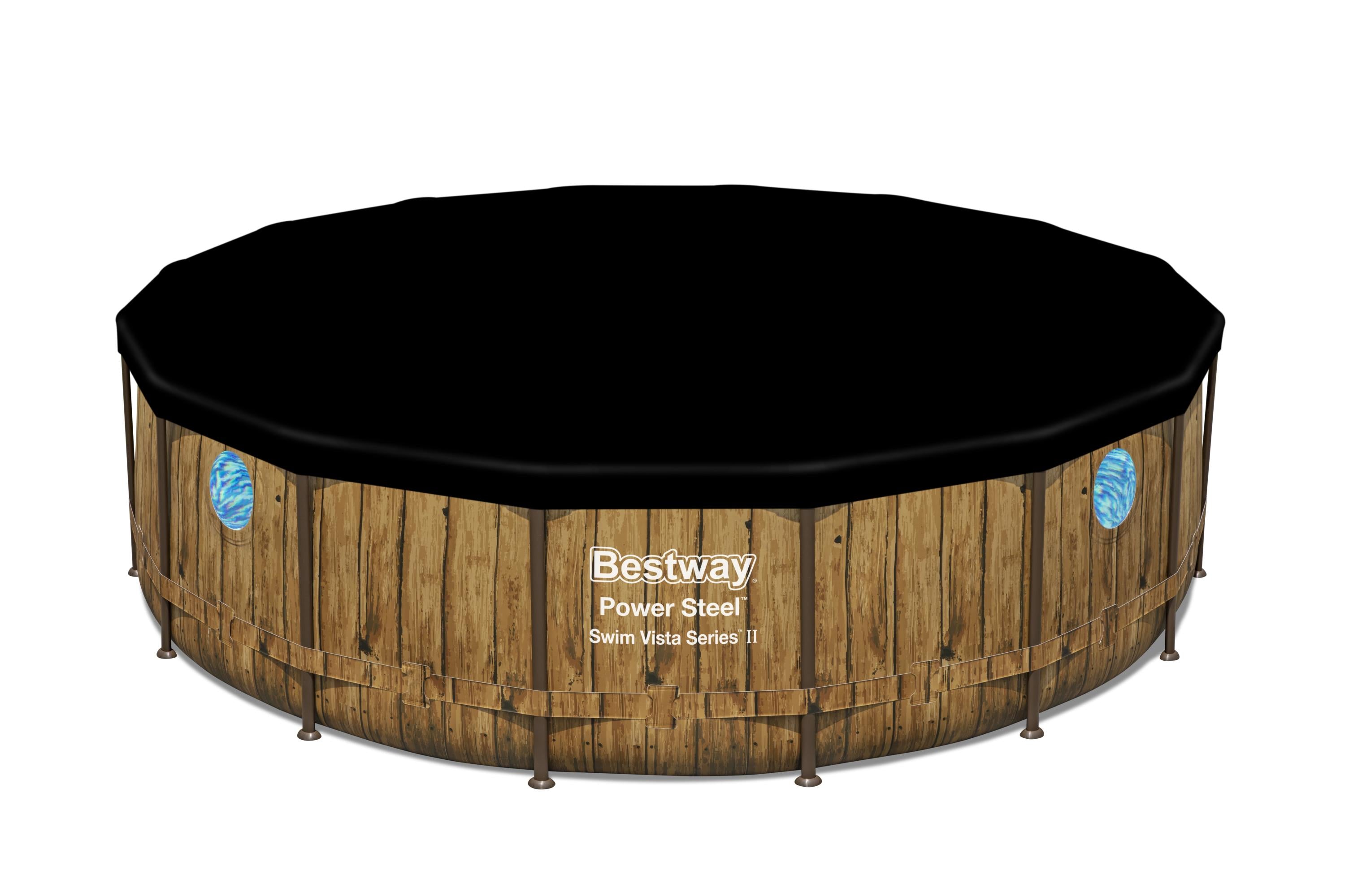 Bestway Power Steel Swim Vista Series Pool Set 4.88m x 1.22m (16' x 48")